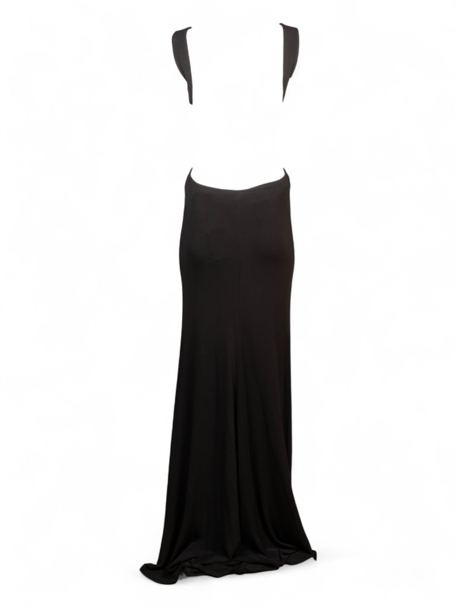 MATT CADY CUT OUT BLACK MAXI DRESS @CARLIEB