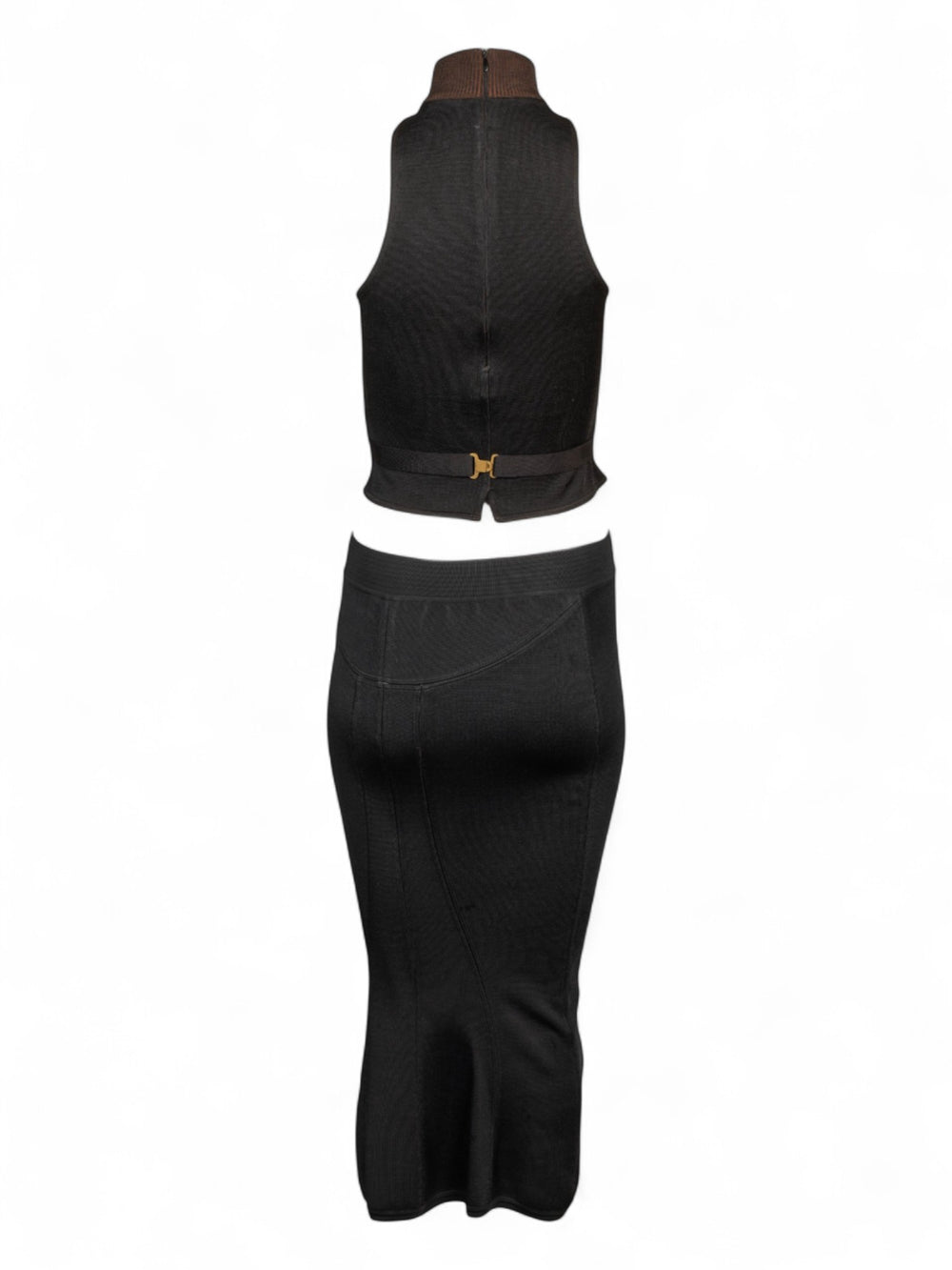 VINTAGE VISCOSE TOP & PENCIL SKIRT SET @JCCG