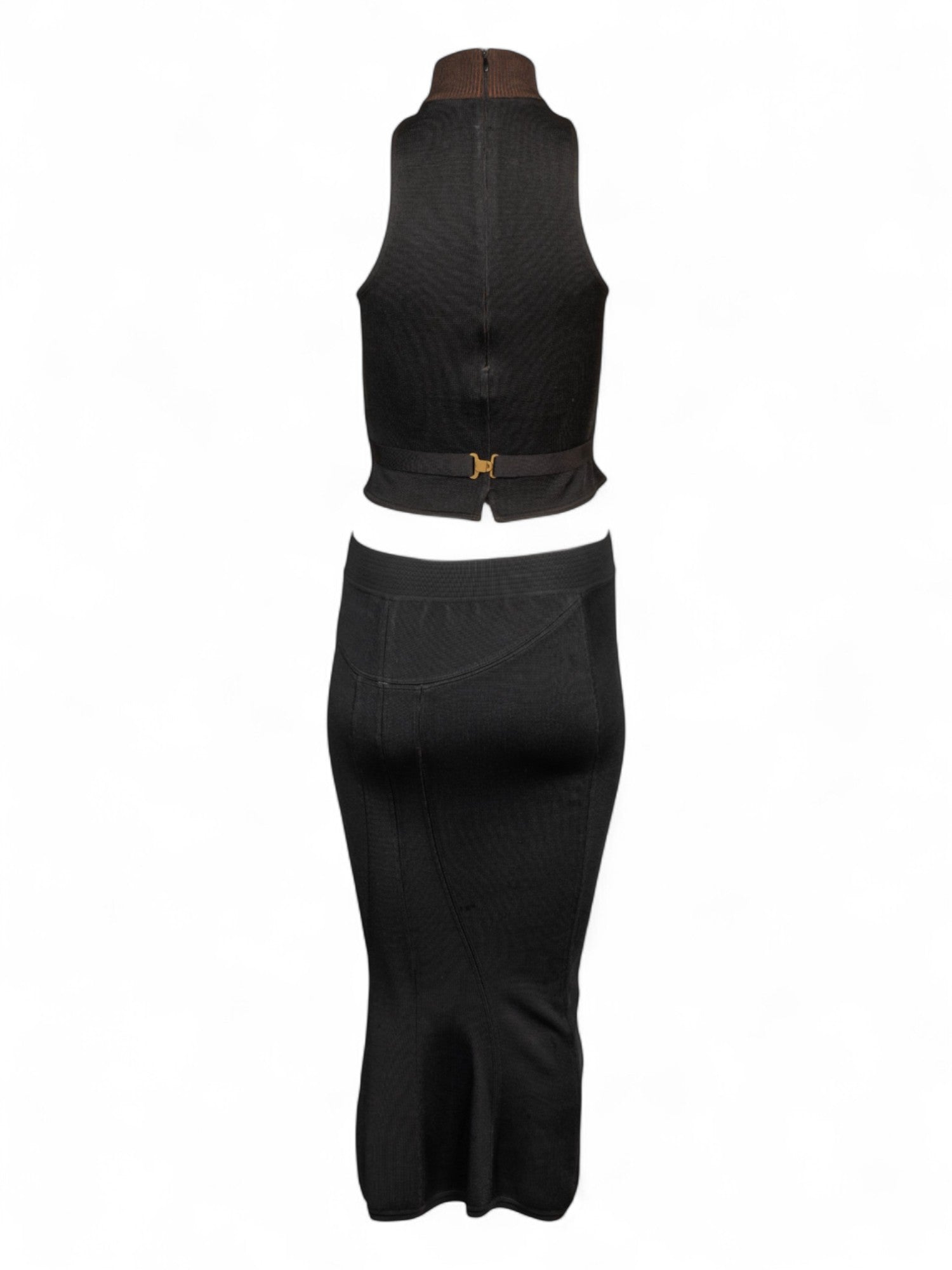 VINTAGE VISCOSE TOP & PENCIL SKIRT SET @JCCG