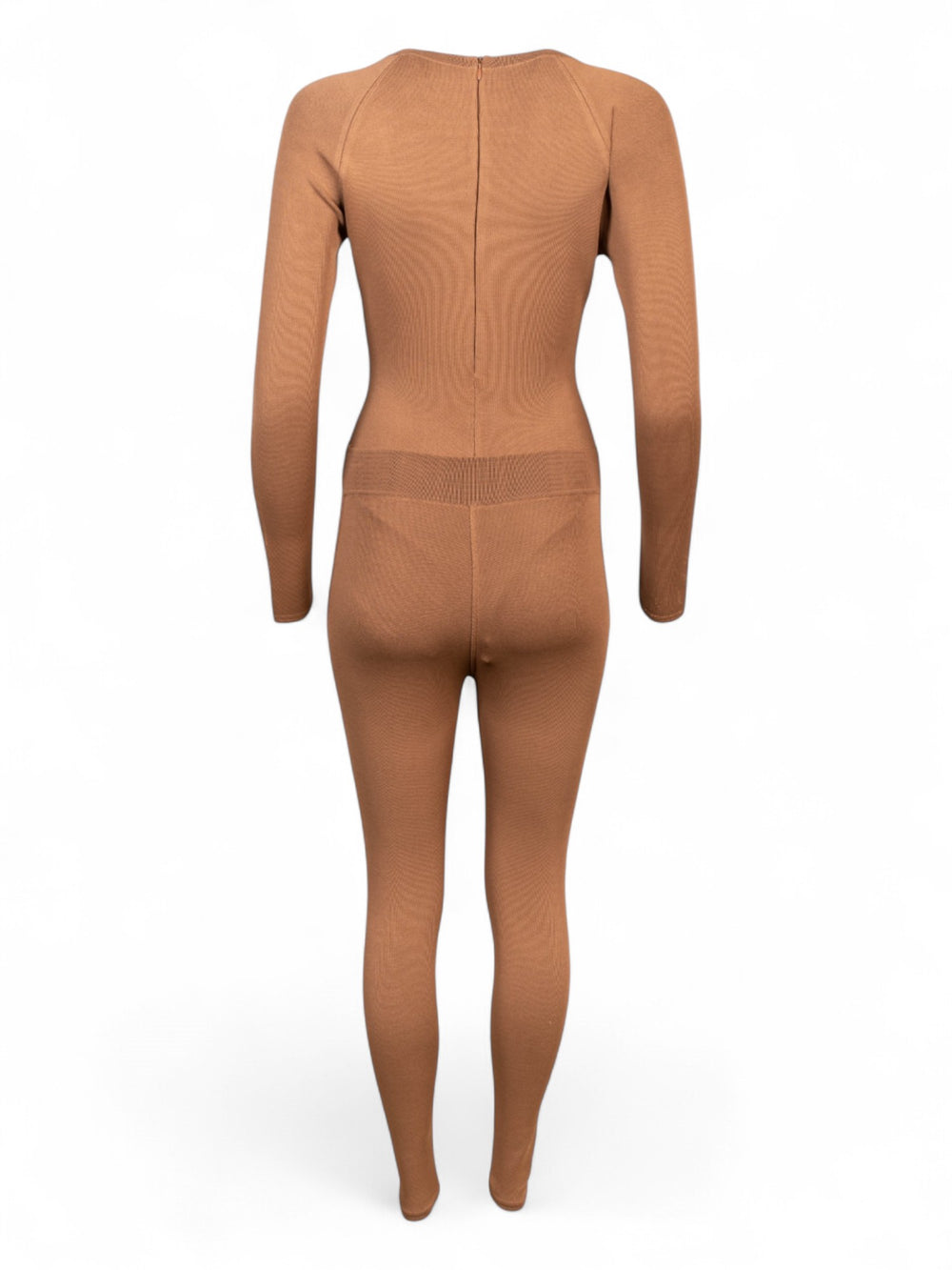1990S BROWN VISCOSE BODYSUIT & LEGGINGS SET @JCCG
