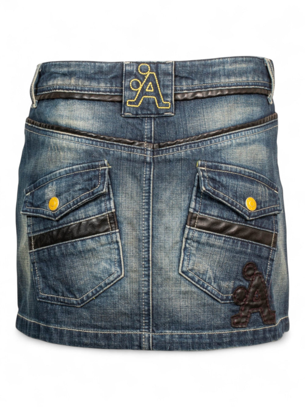 DENIM MINI SKIRT @JUJU