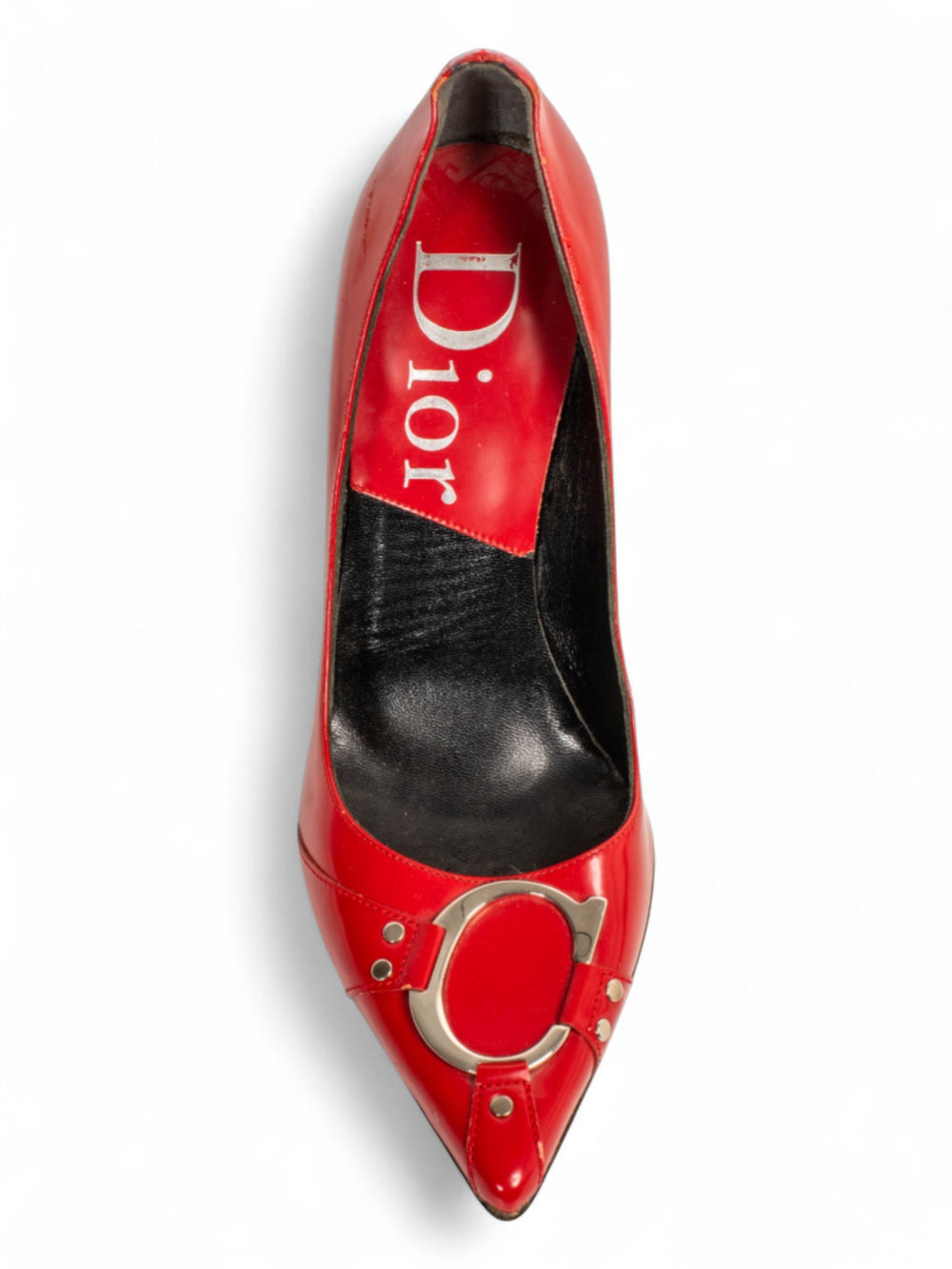"CD" RED PUMPS