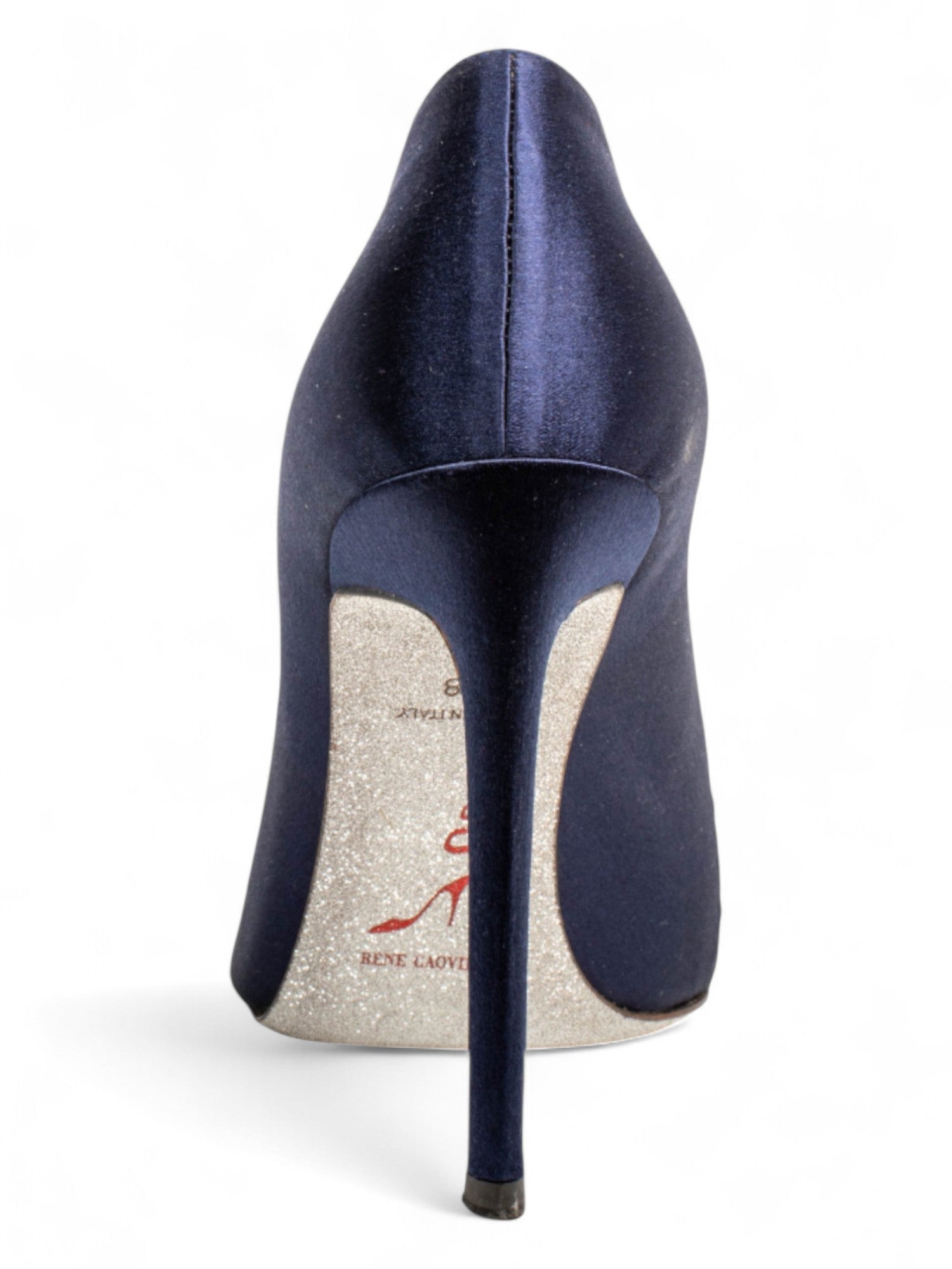 BLUE BEDAZZLED SEQUIN BEADED PUMPS @JKOVA