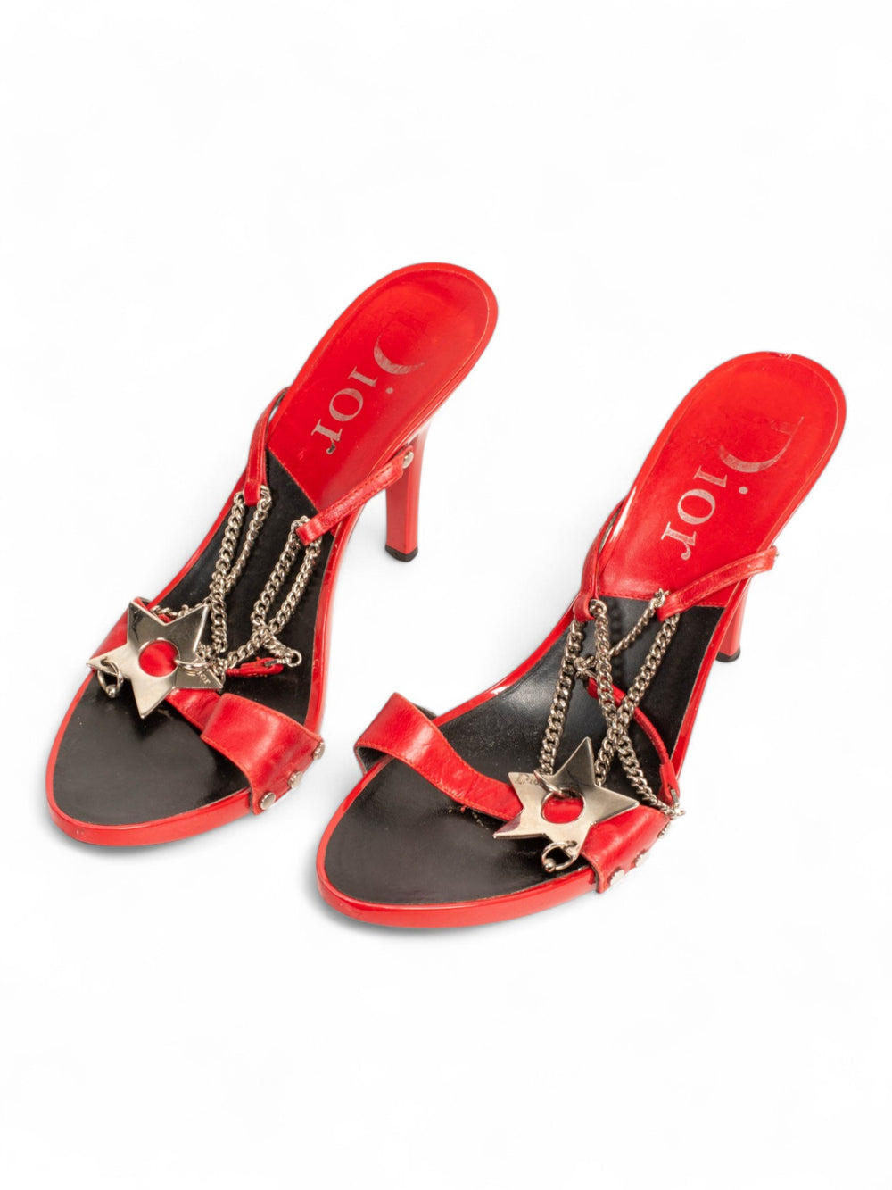 SS04 J'ADORE HARDCORE CHAINED RED HEELS
