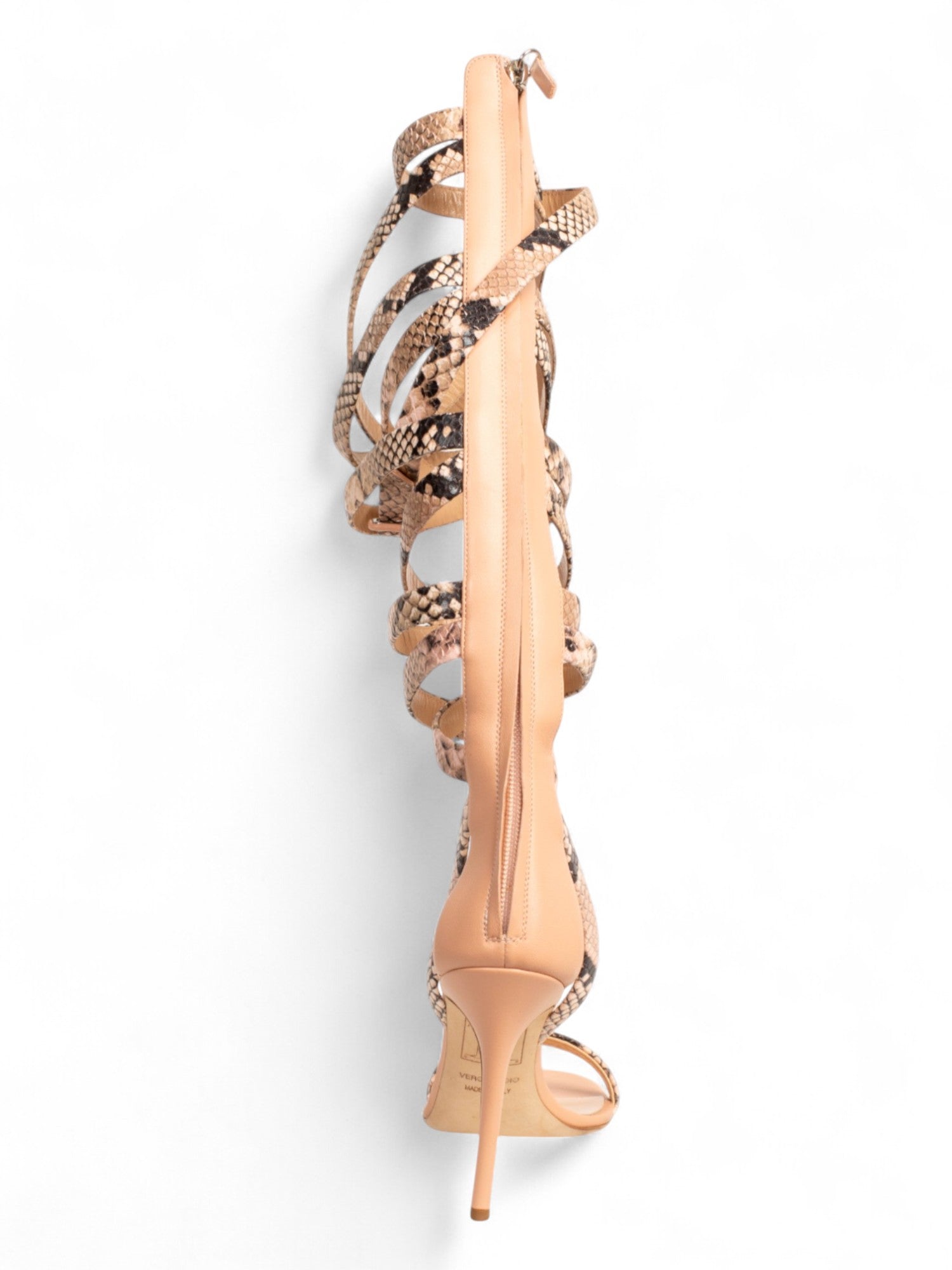 J LO COLLAB PYTHON GLADIATOR BOOTS