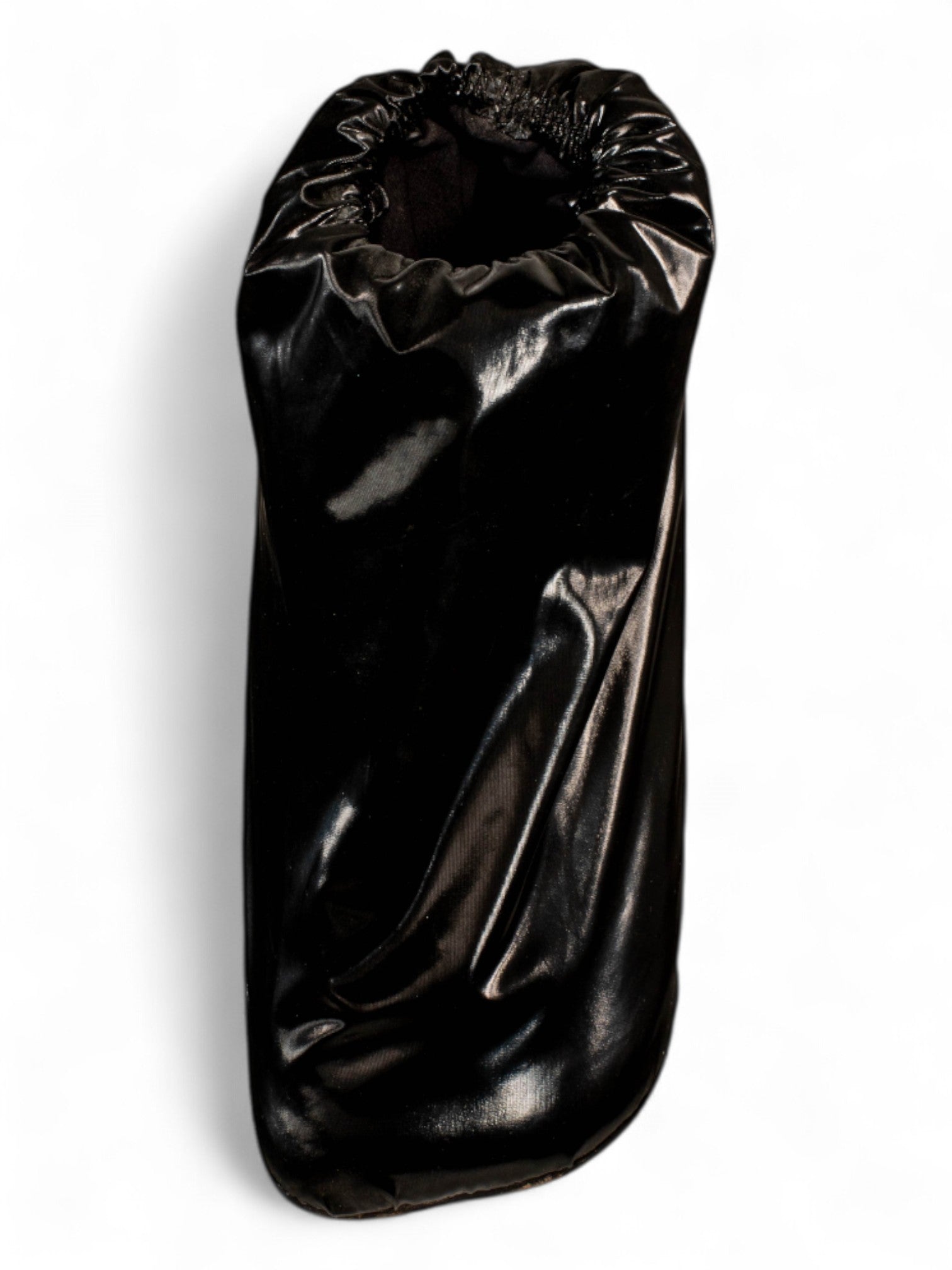 MM6 Black Padded Covered Ankle Boots