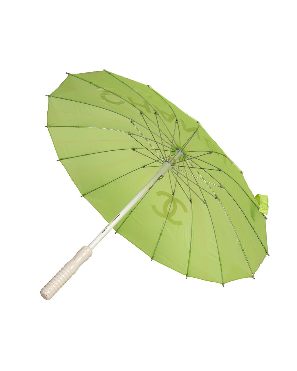2004 LIME GREEN LOGO UMBRELLA @SAMT
