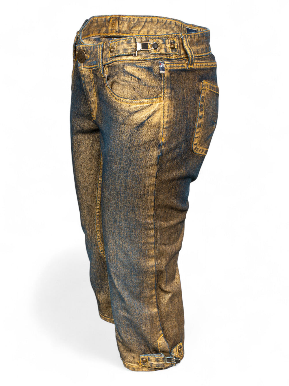 BLUE & GOLD FOIL CAPRIS