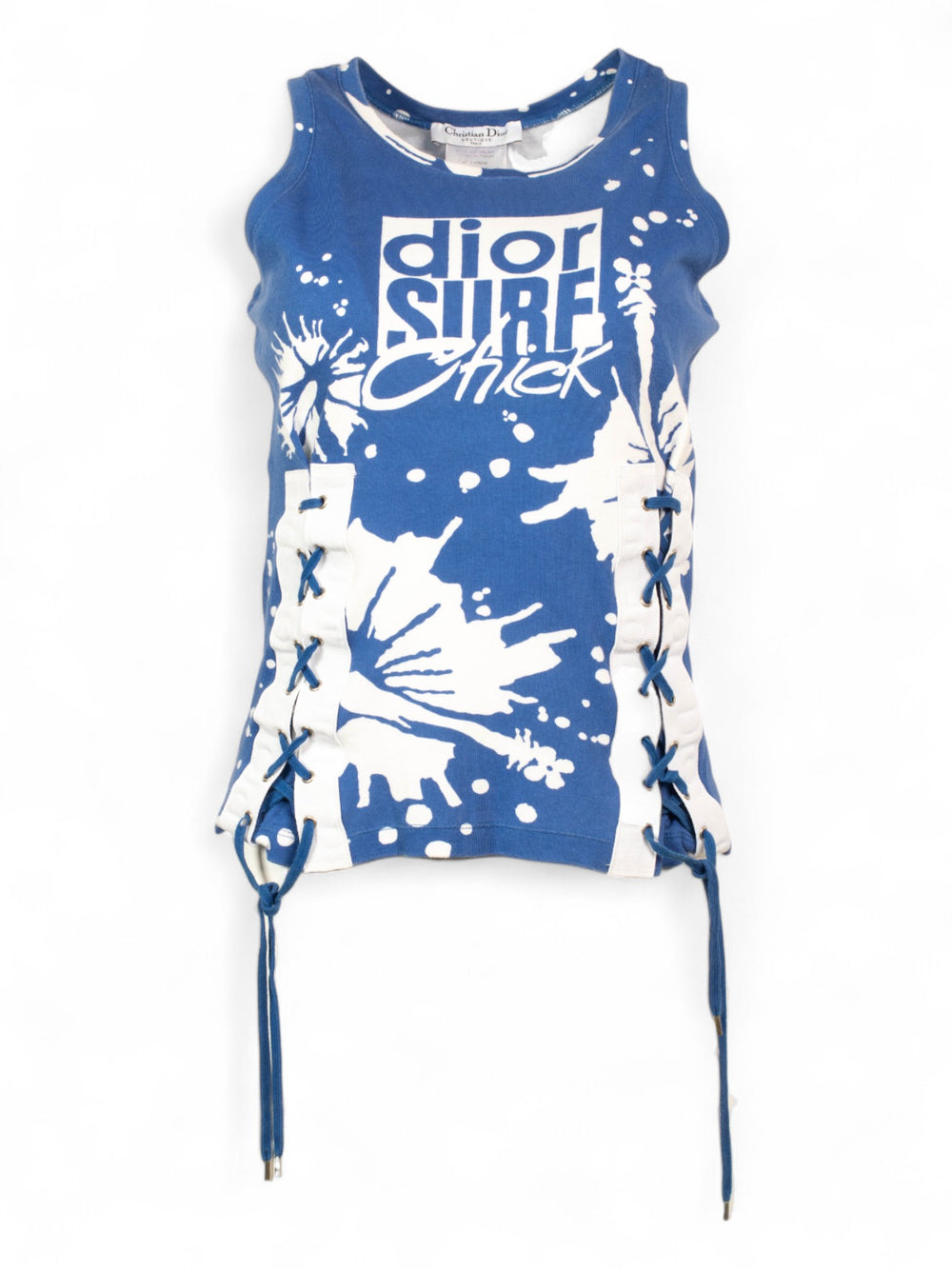 SS04 "DIOR SURF CHICK" LACE UP TOP