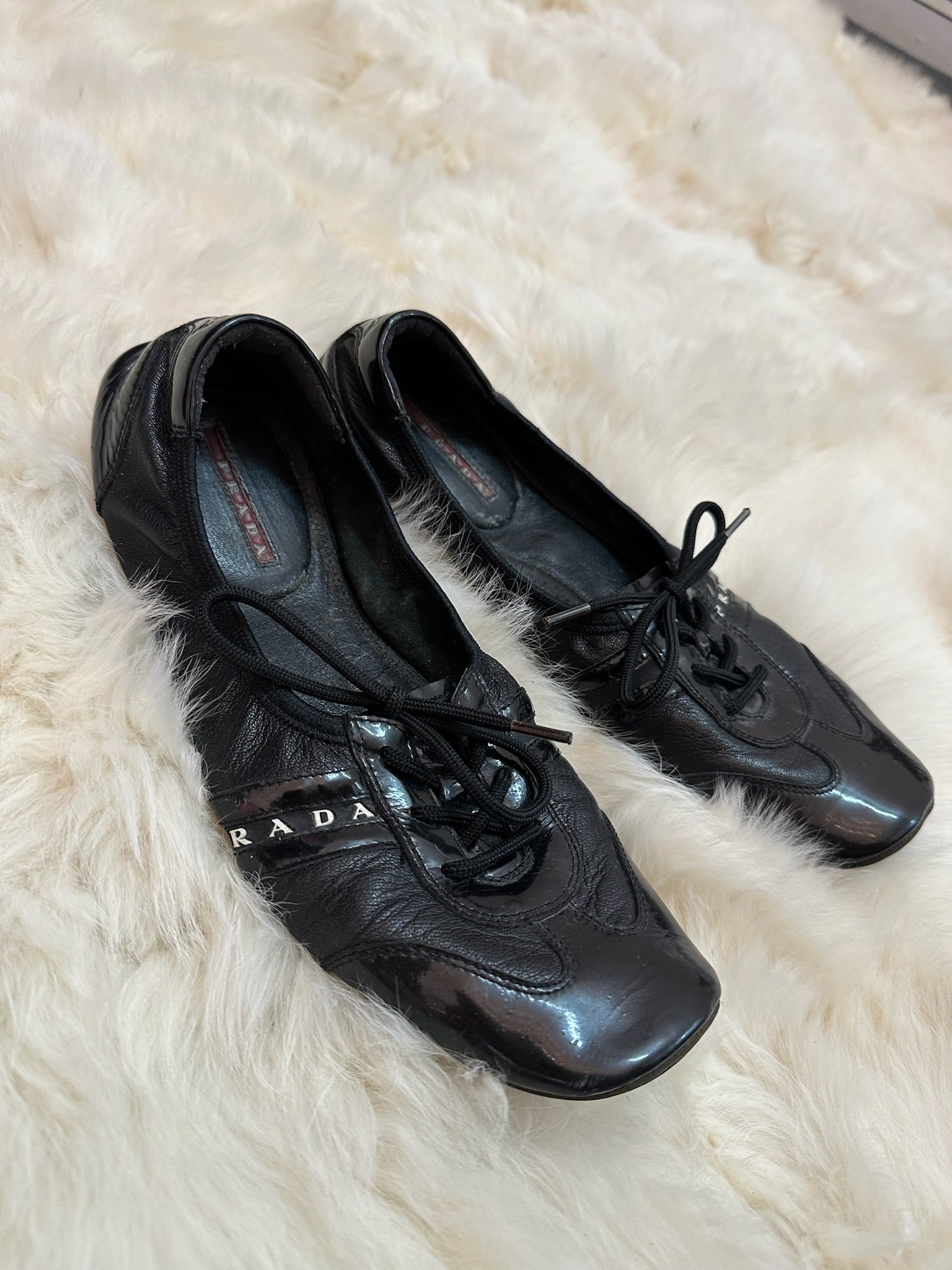 A/W 1999 LEATHER BALLET FLATS