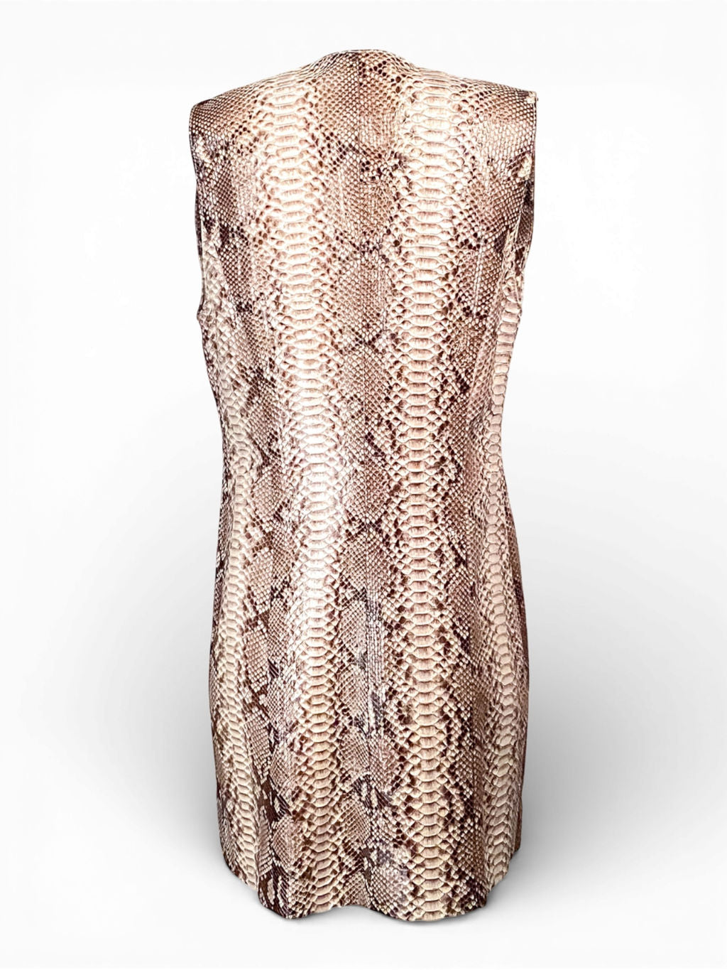 HAND PAINTED PYTHON CAFTAN (NWT) @MCC