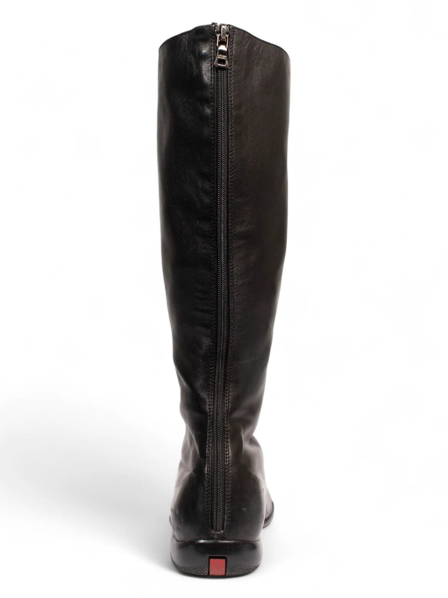 90s BLACK RIDING BOOTS