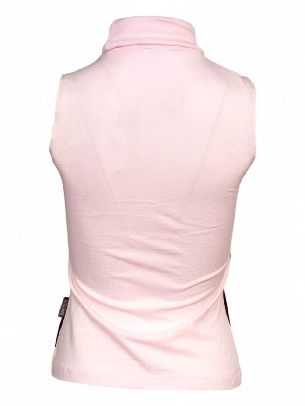PINK COWGIRL PRINTED TURTLENECK TANK