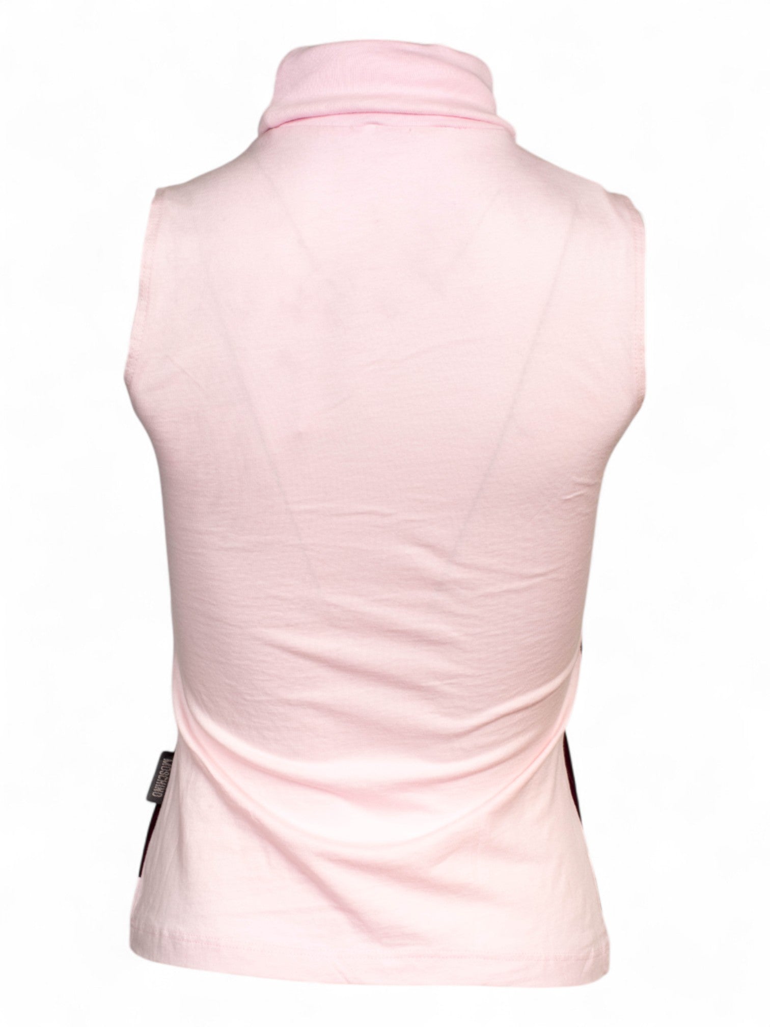 PINK COWGIRL PRINTED TURTLENECK TANK