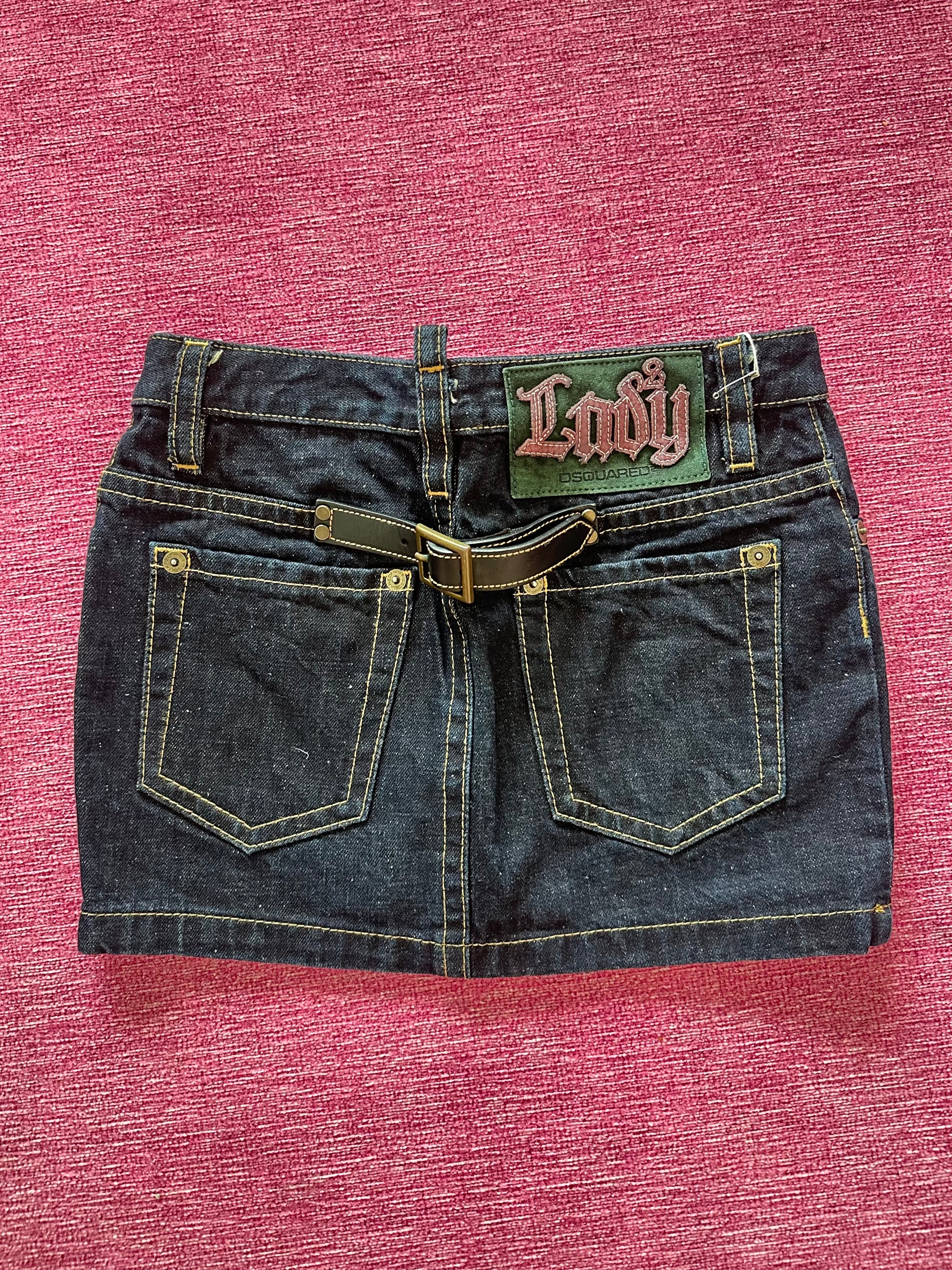 2000’s DENIM MINI SKIRT