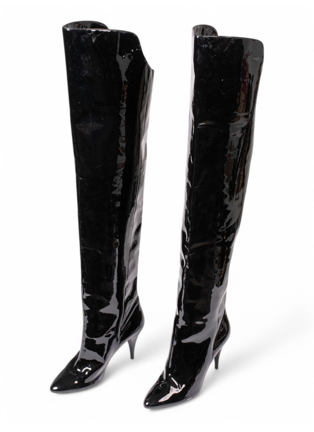 PATENT LEATHER BOOTS