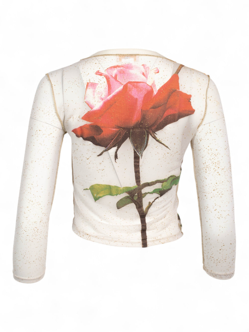 SS1999 SHEER ROSE CARDIGAN