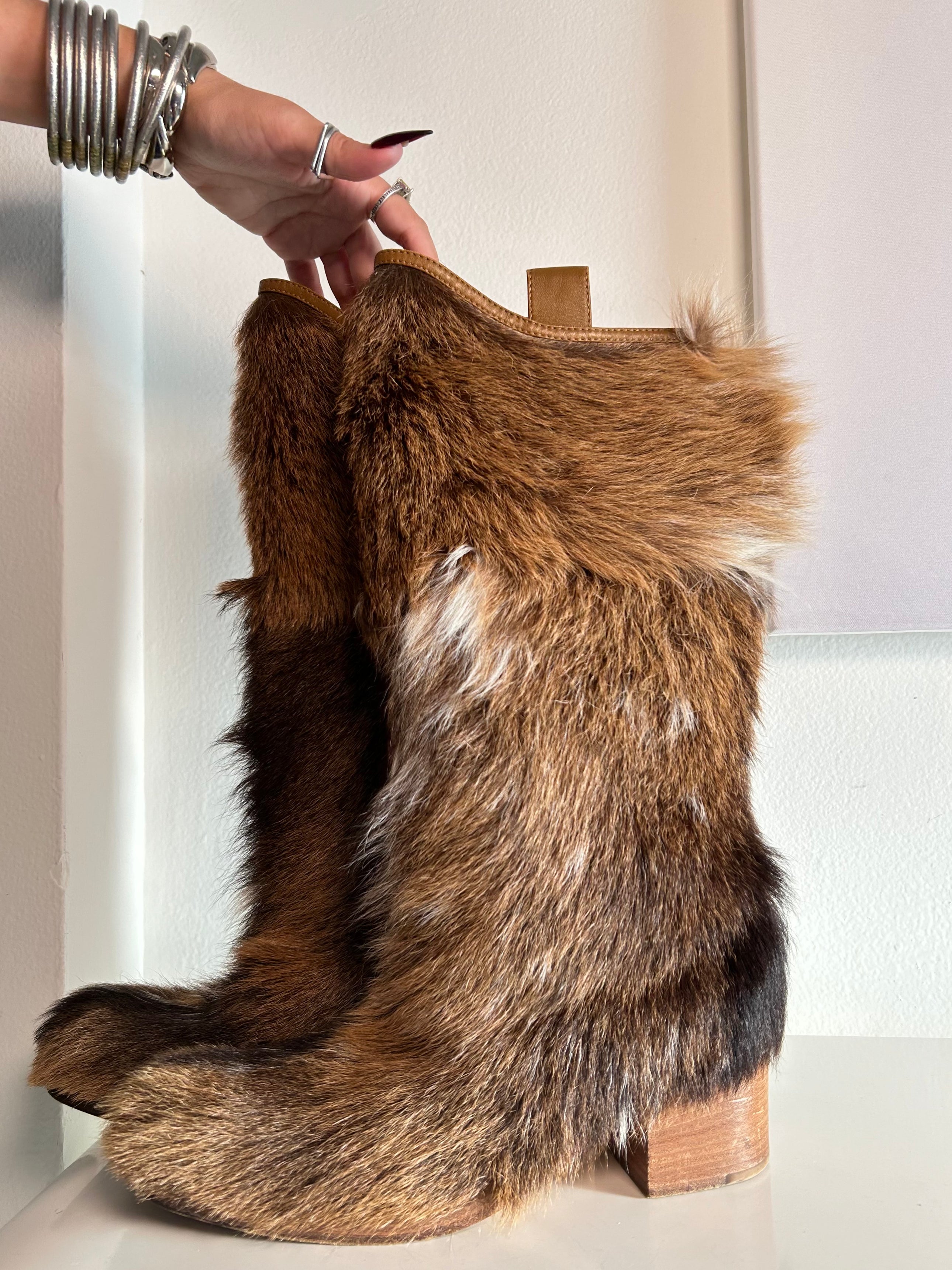 2014 FUR RIDING BOOTS