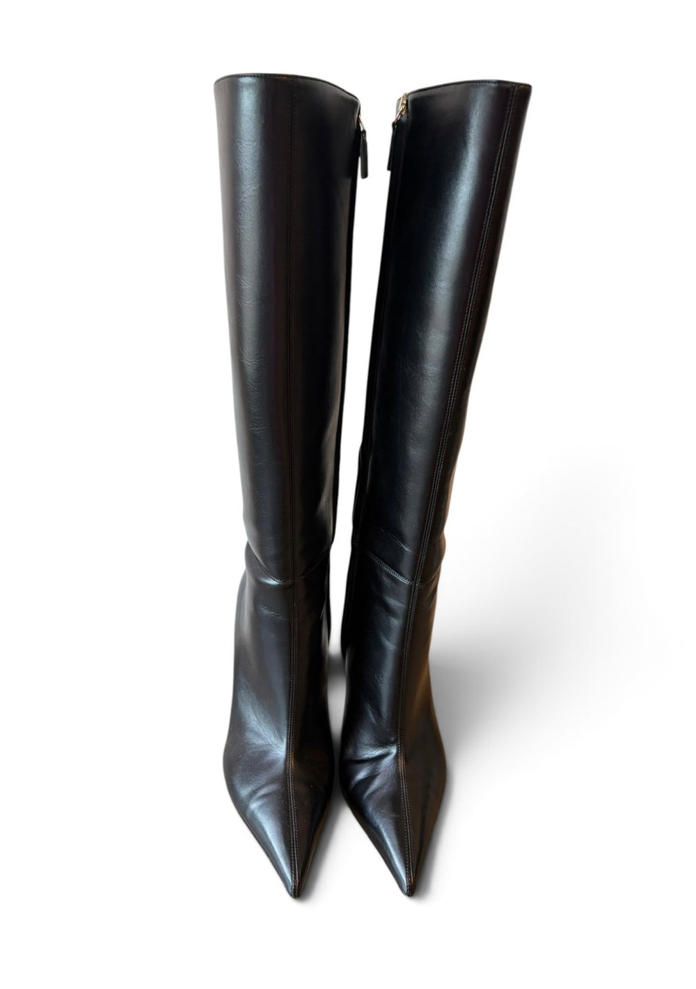 BLACK KNEE HIGH BOOTS