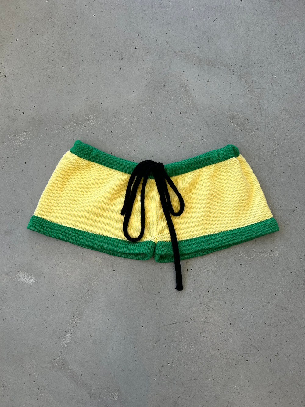 GREEN/YELLOW BRAZILIAN 1 OF 1 SHORTS