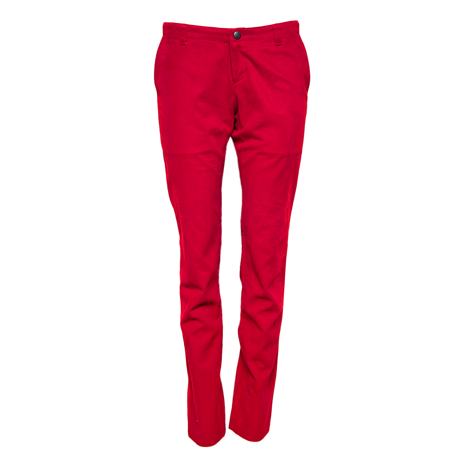 RED LACE UP PANTS