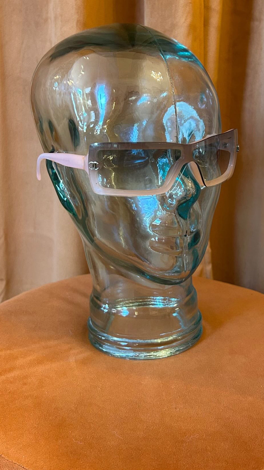 PINK GRADIENT SHIELD SUNGLASSES