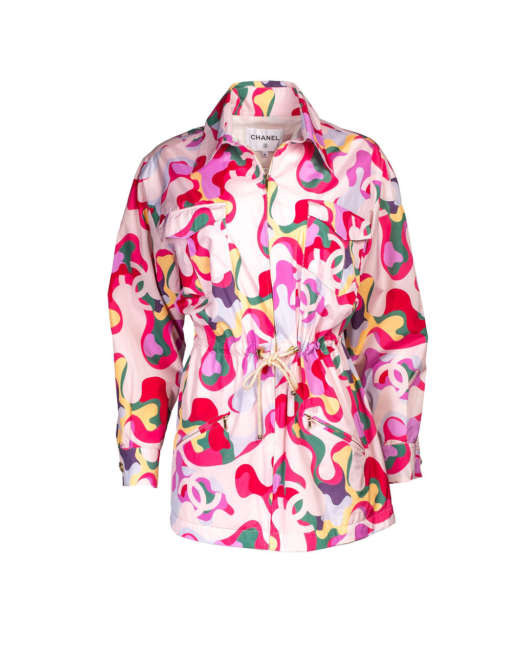 2021 MULTICOLOR PASTEL WINDBREAKER DRESS