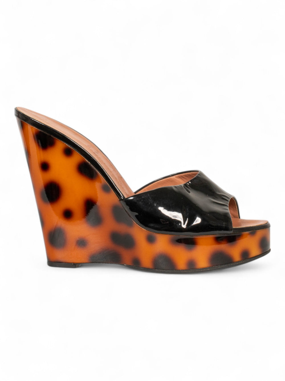 LEOPARD PRINTED WEDGE HEELS @MDSG