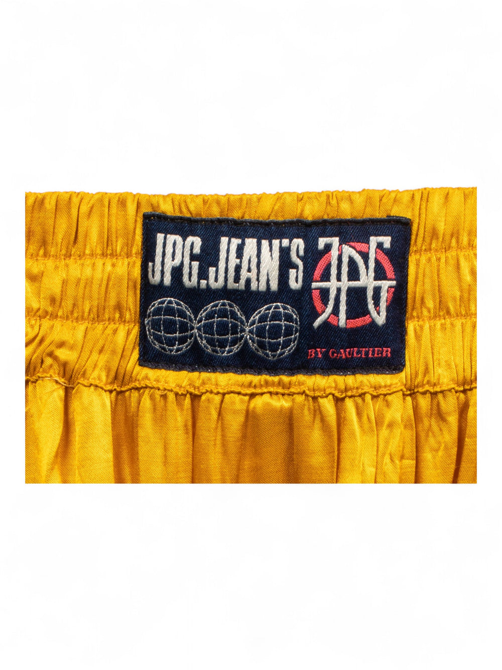 GOLD DROP CROTCH ATHLETIC SHORTS