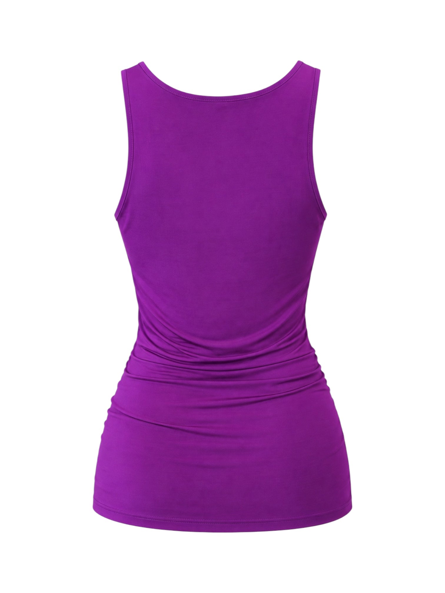PURPLE GOLD HARDWARE HORSEBIT COWL NECK TOP @NICOZ