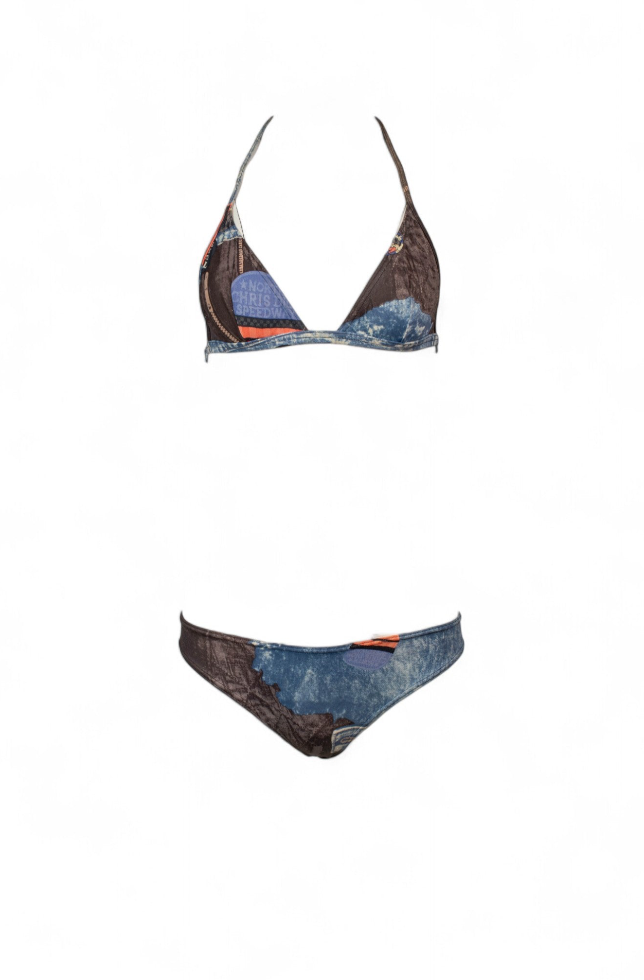 MISS DIORELLA 2001 DENIM 2PC BIKINI (AS IS)