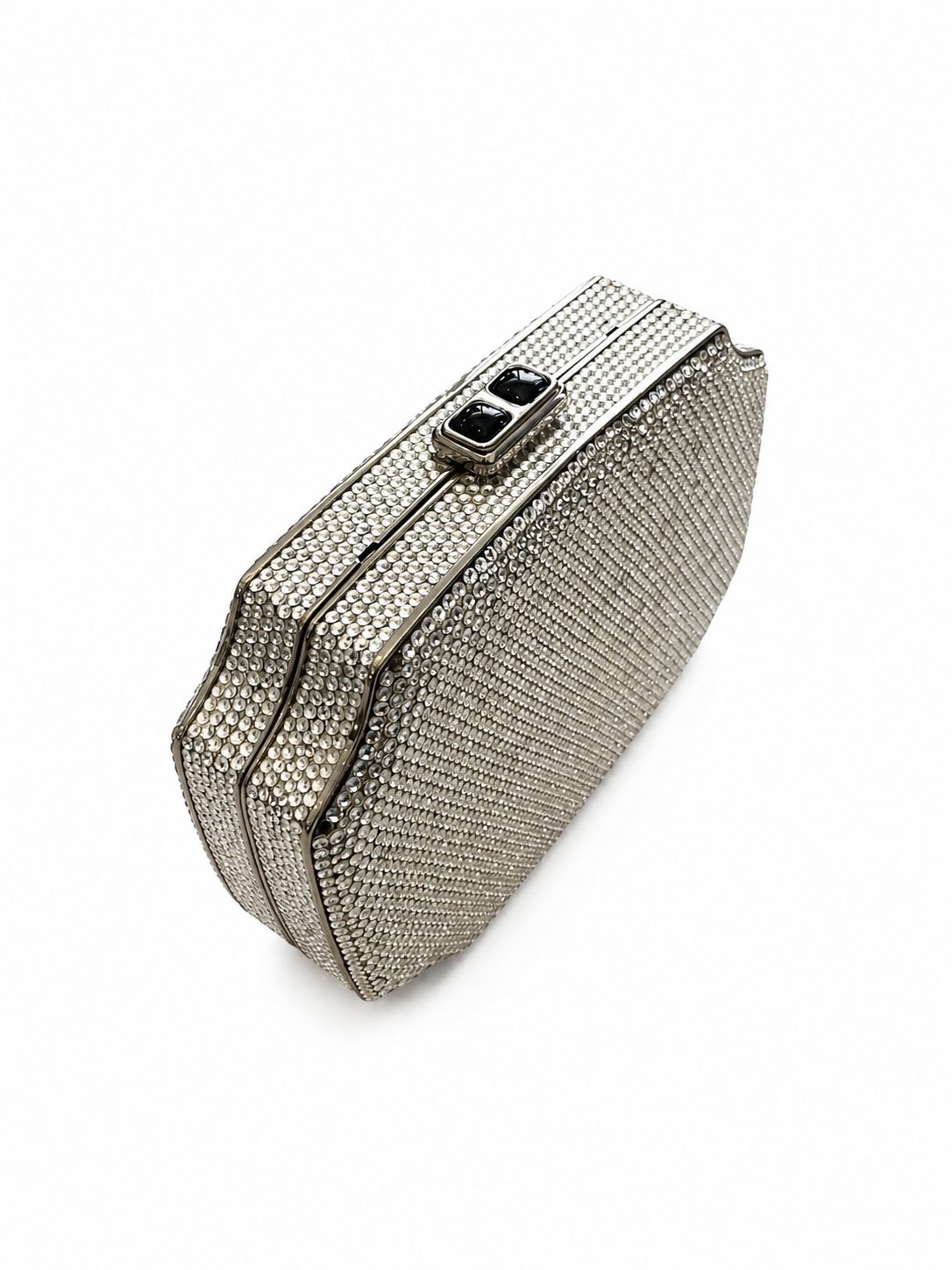VINTAGE RHINESTONE ENCRUSTED EVENING BAG