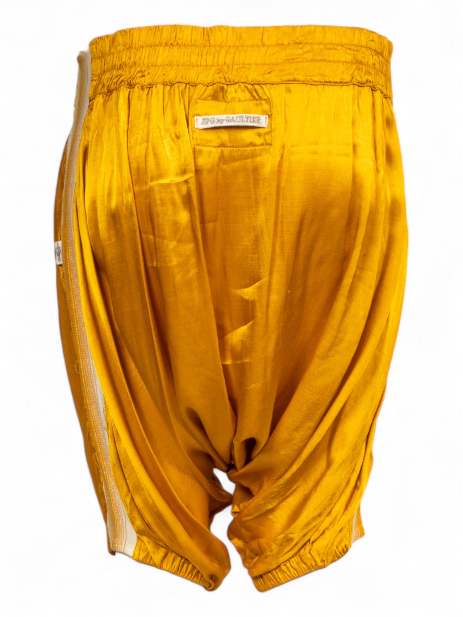 GOLD DROP CROTCH ATHLETIC SHORTS