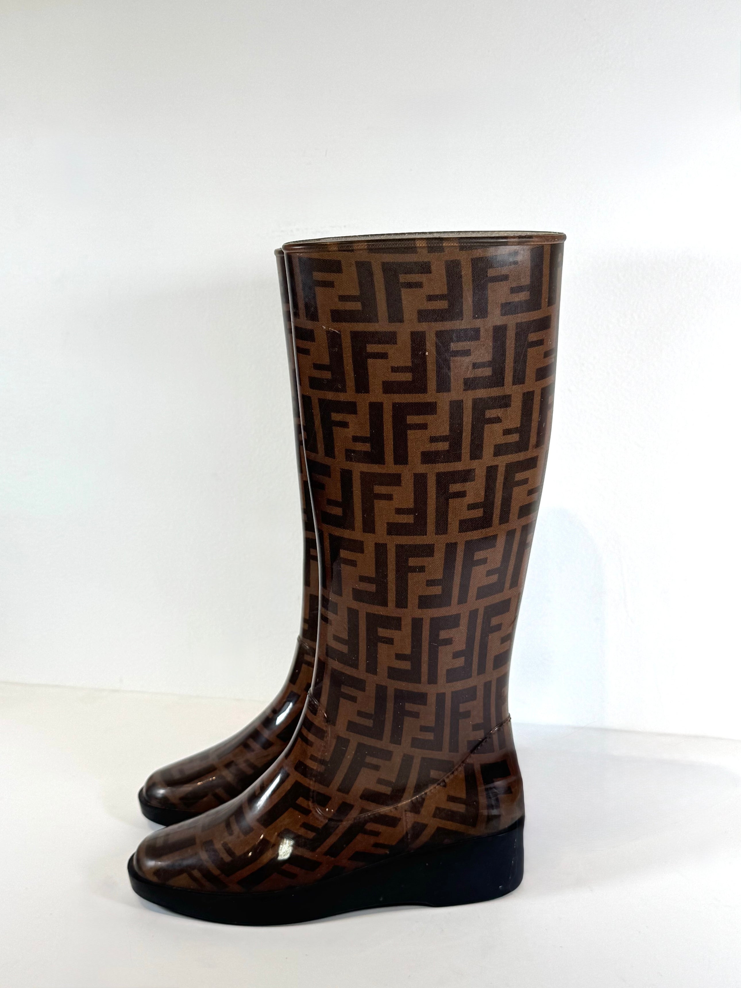 MONOGRAM RUBBER RAIN BOOTS