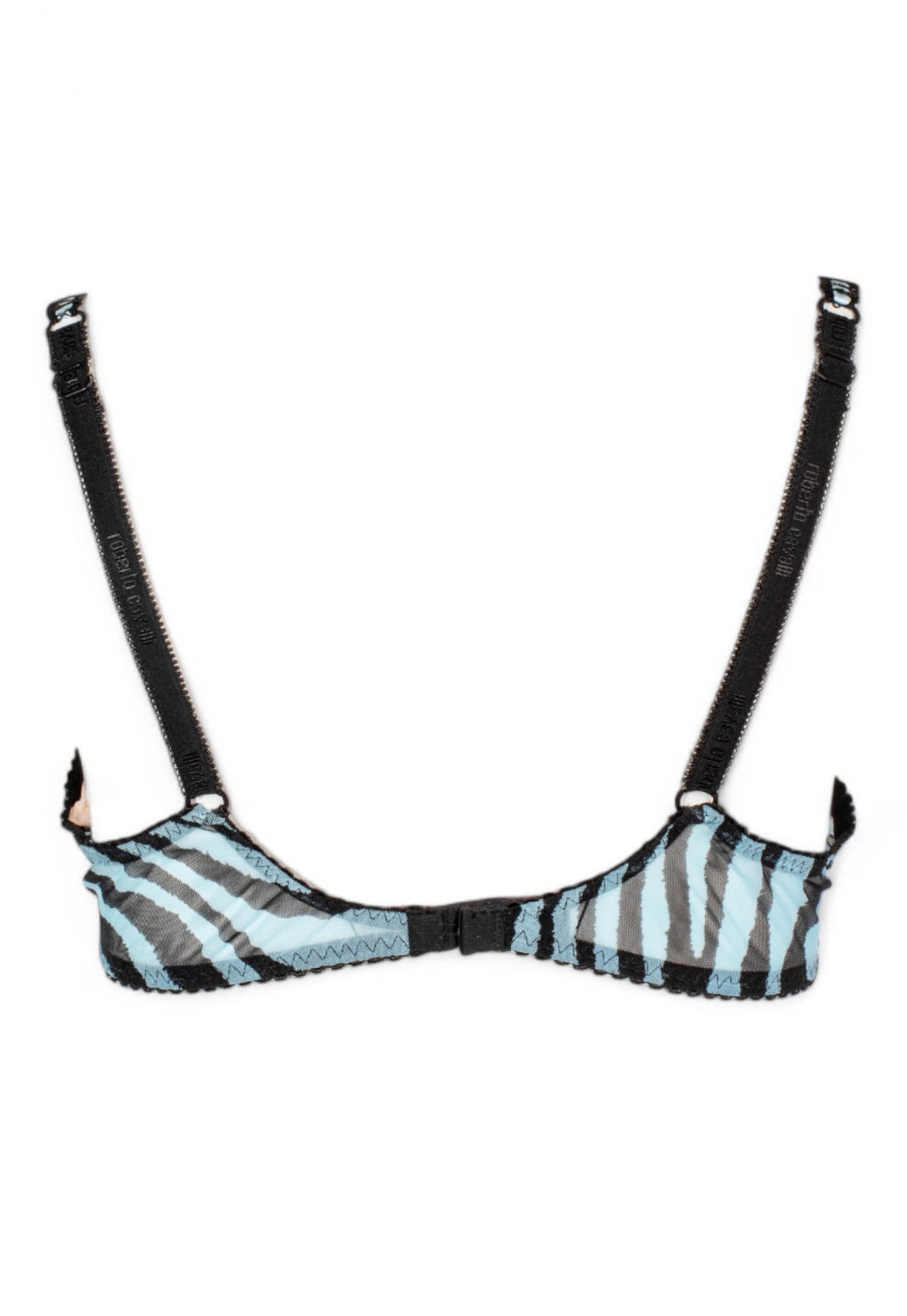 MESH BLUE ZEBRA BRA