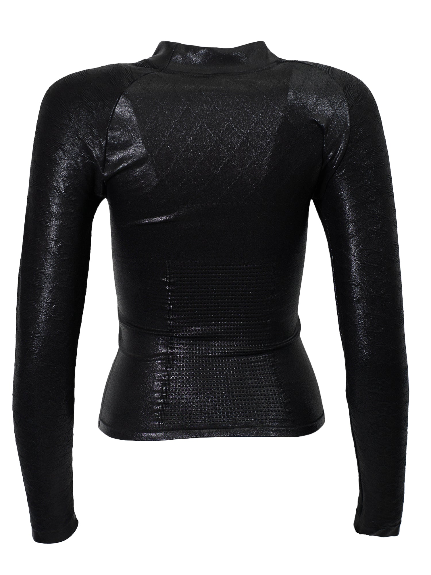 24N RARE BLACK MONOGRAM SKI L/S TOP (NWT) @SM