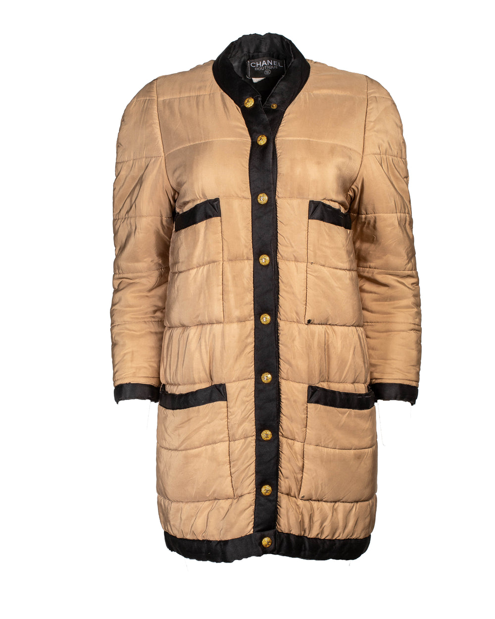 1990/91 SILK QUILTED COAT (AS IS)