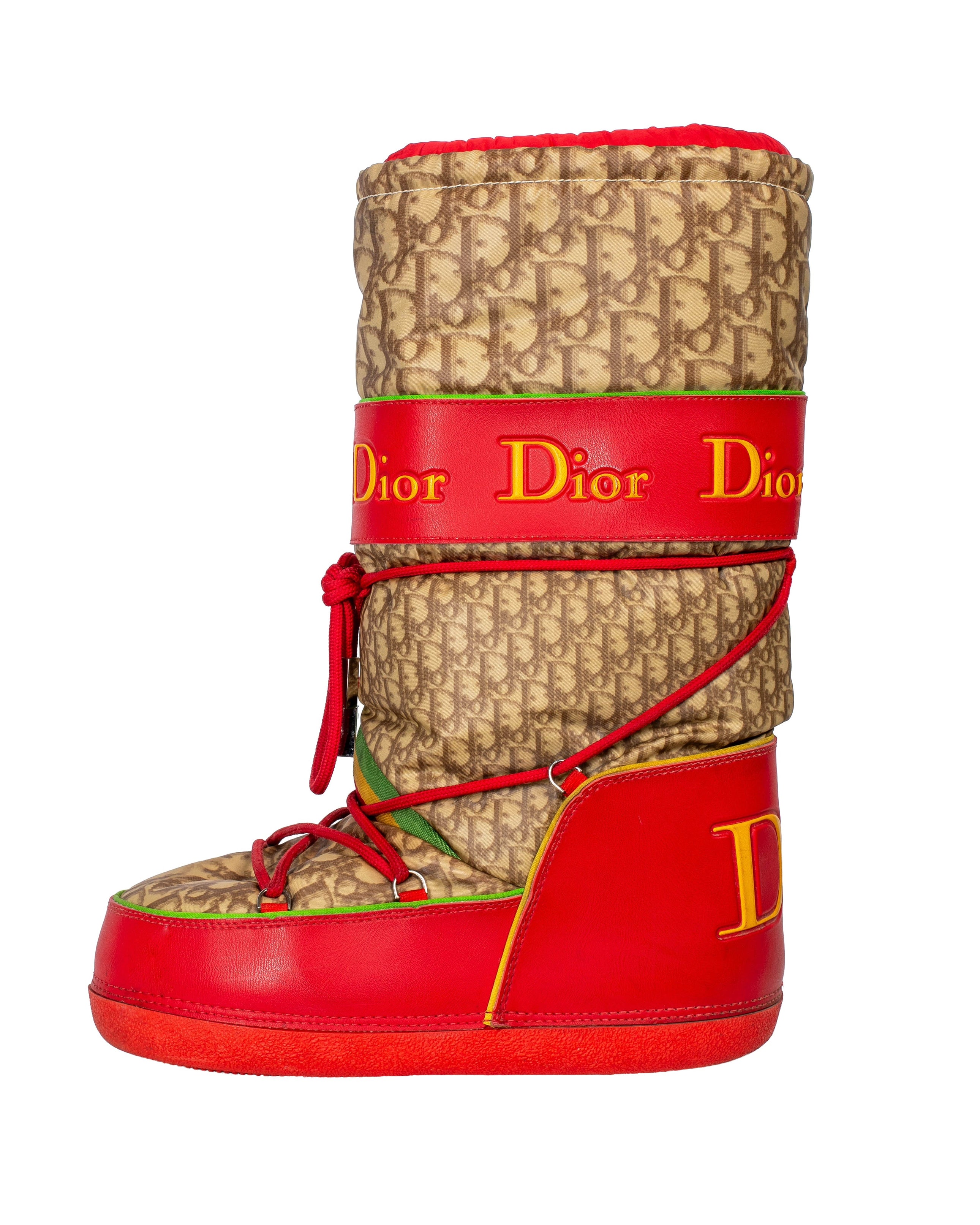 FW2004 RASTA DIORISSIMO MOON BOOTS
