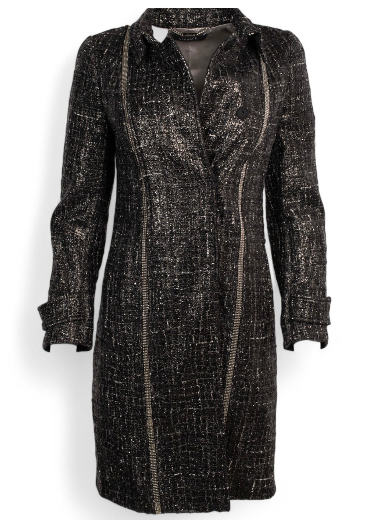 GREY WOOL COAT (NWT)