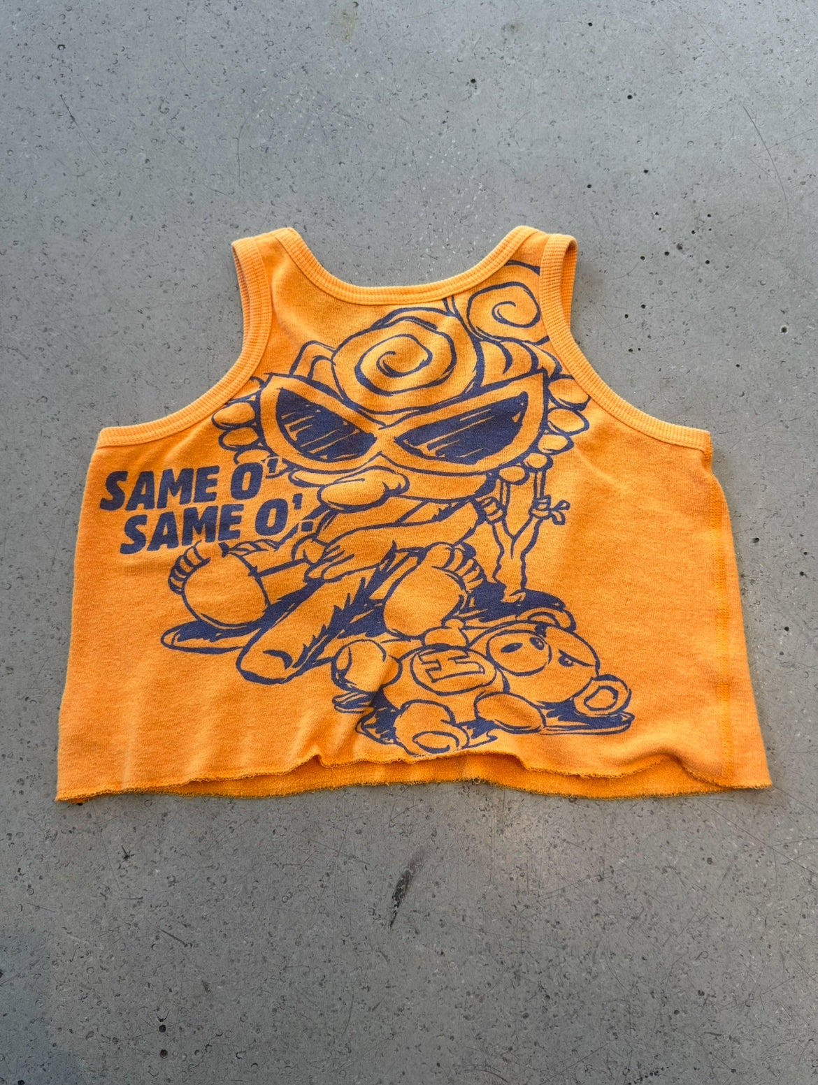 'Whaassup' Graphic Cutoff Tank