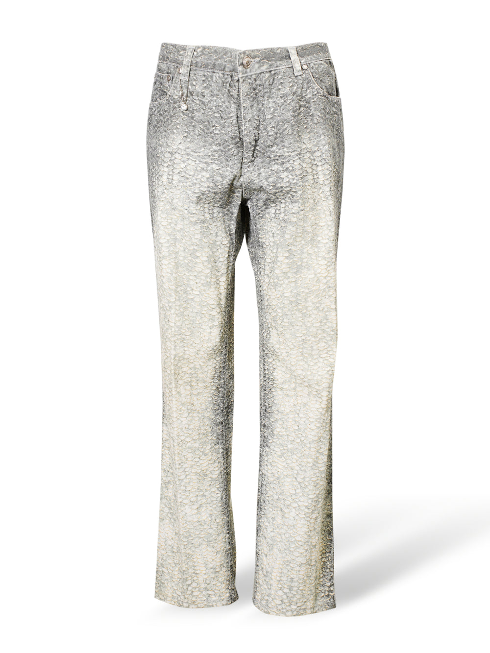 90s GREY GRADIENT SCALE JEANS