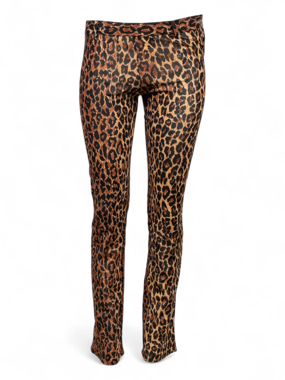 90s LEOPARD PRINTED LOWRISE PANTS