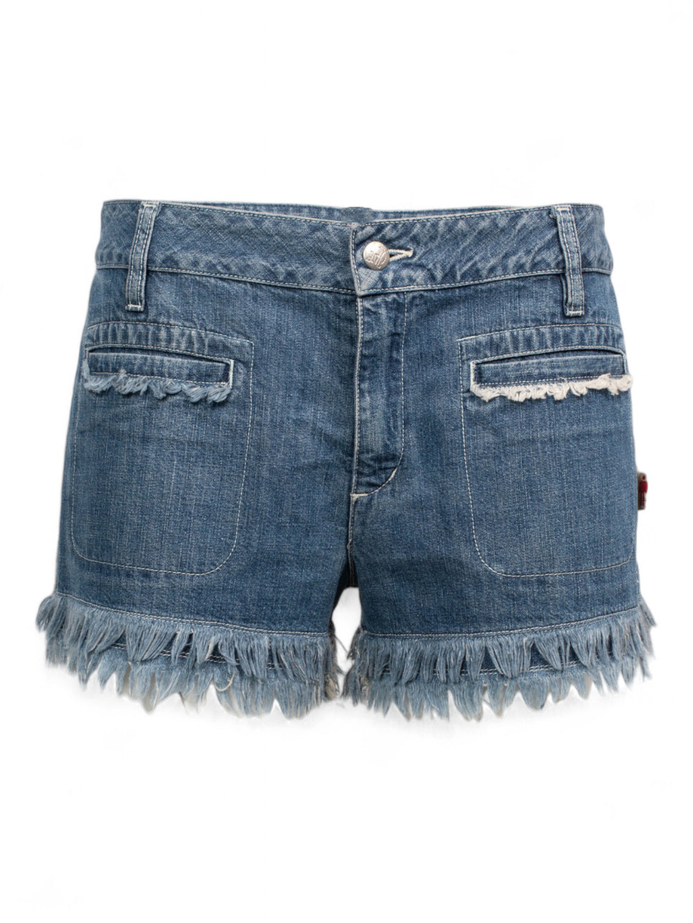 CUTOFF DENIM SHORTS