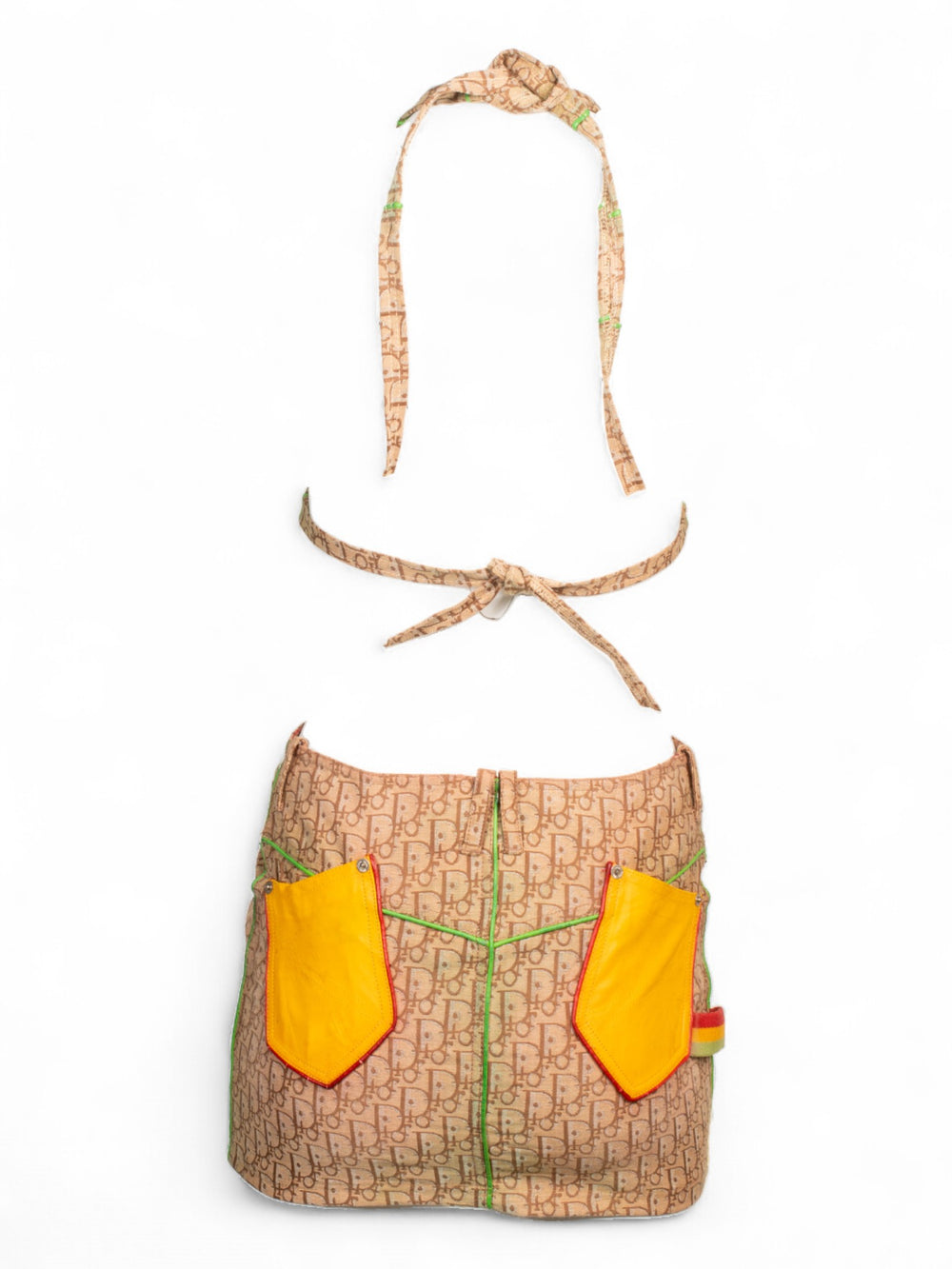 2004 RASTA MONOGRAM MINI SKIRT & TOP SET