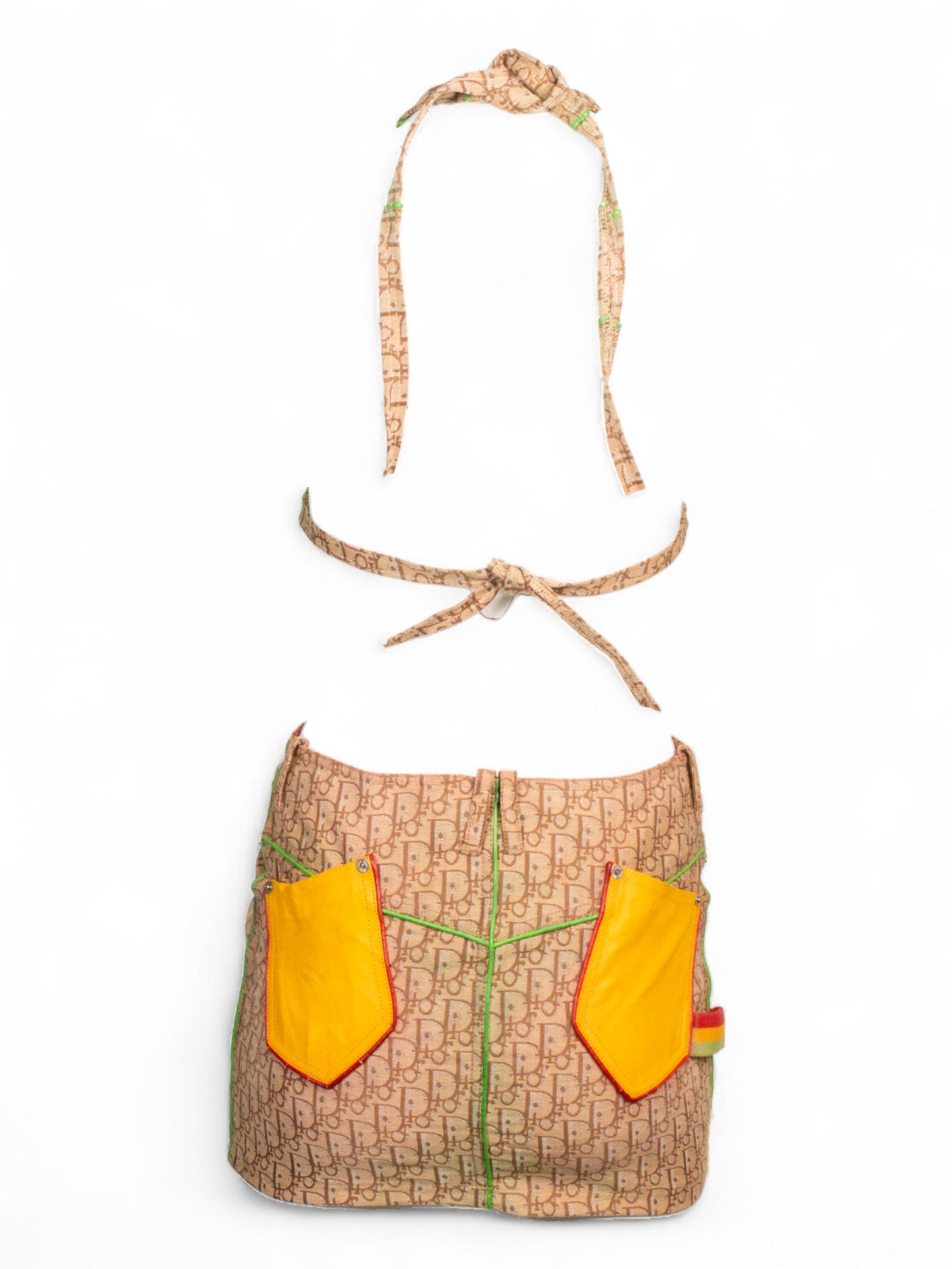 2004 RASTA MONOGRAM MINI SKIRT & TOP SET