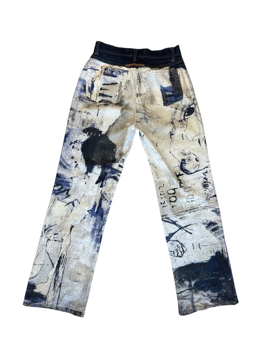 00S NAPOLEON PRINTED JEANS