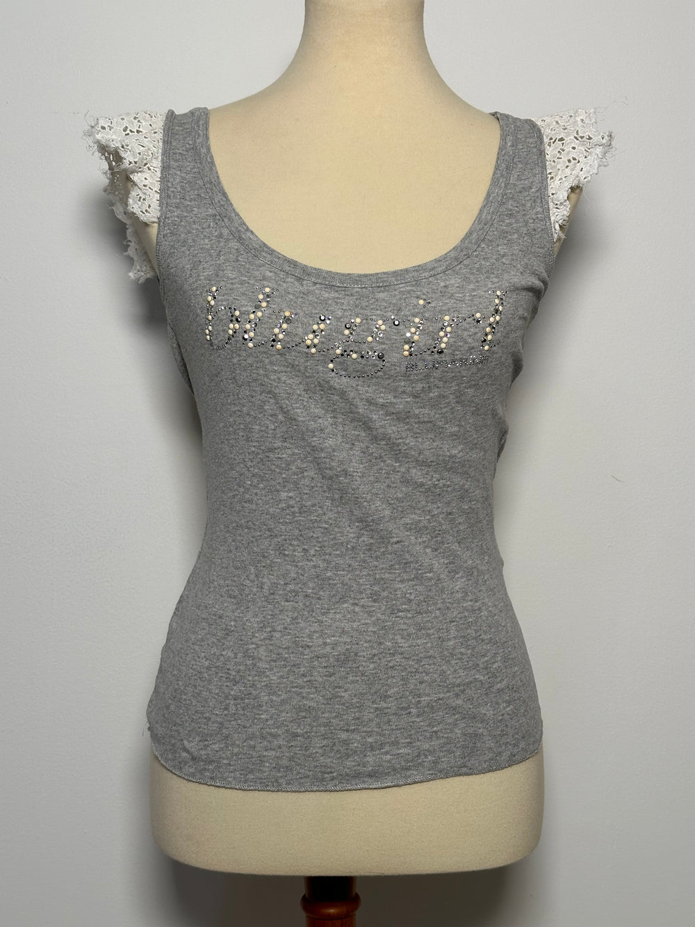 ‘BLUGIRL’ LACE DETAIL TANK TOP