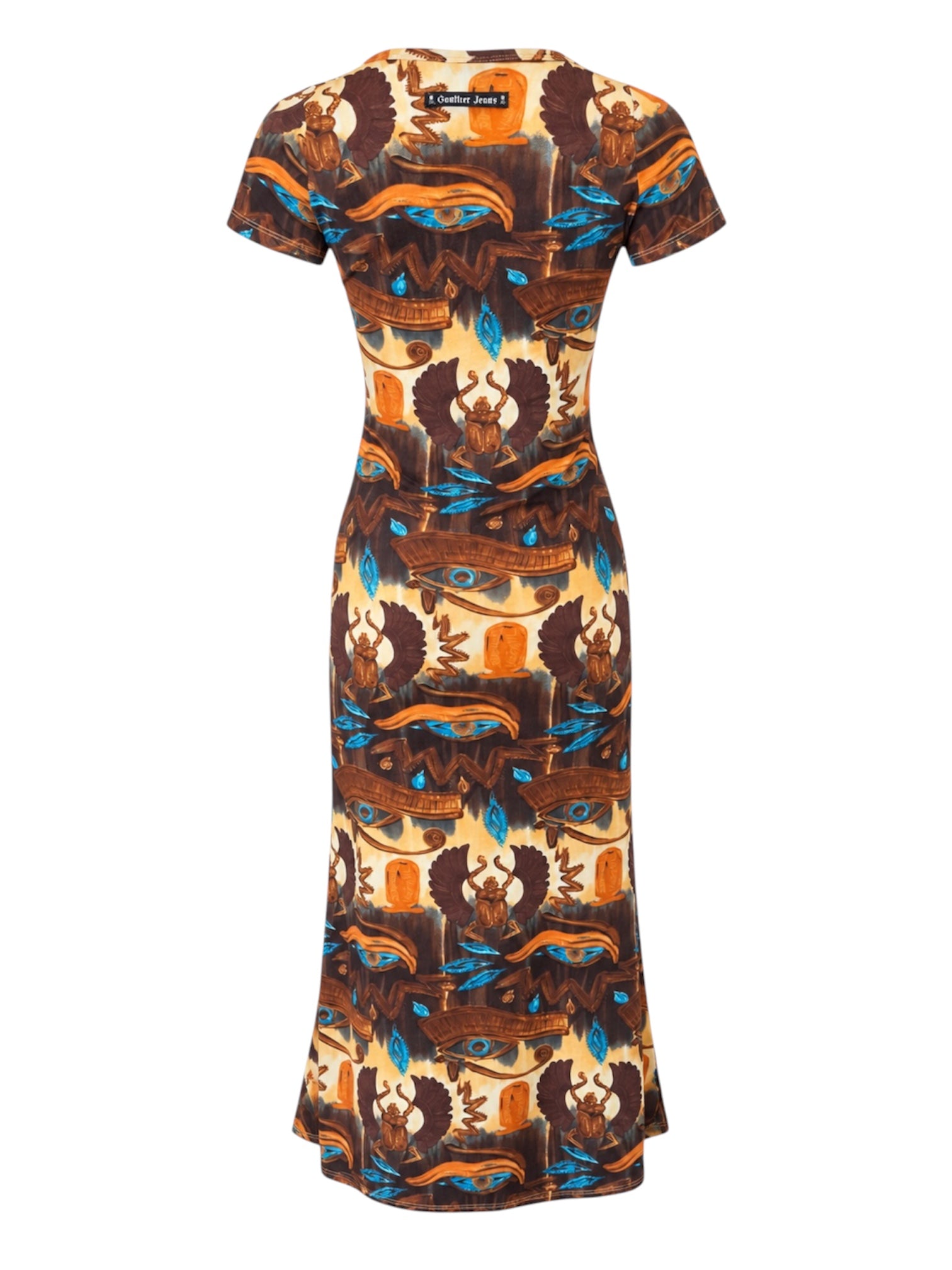 SS97 EGYPTIAN PRINT DRESS