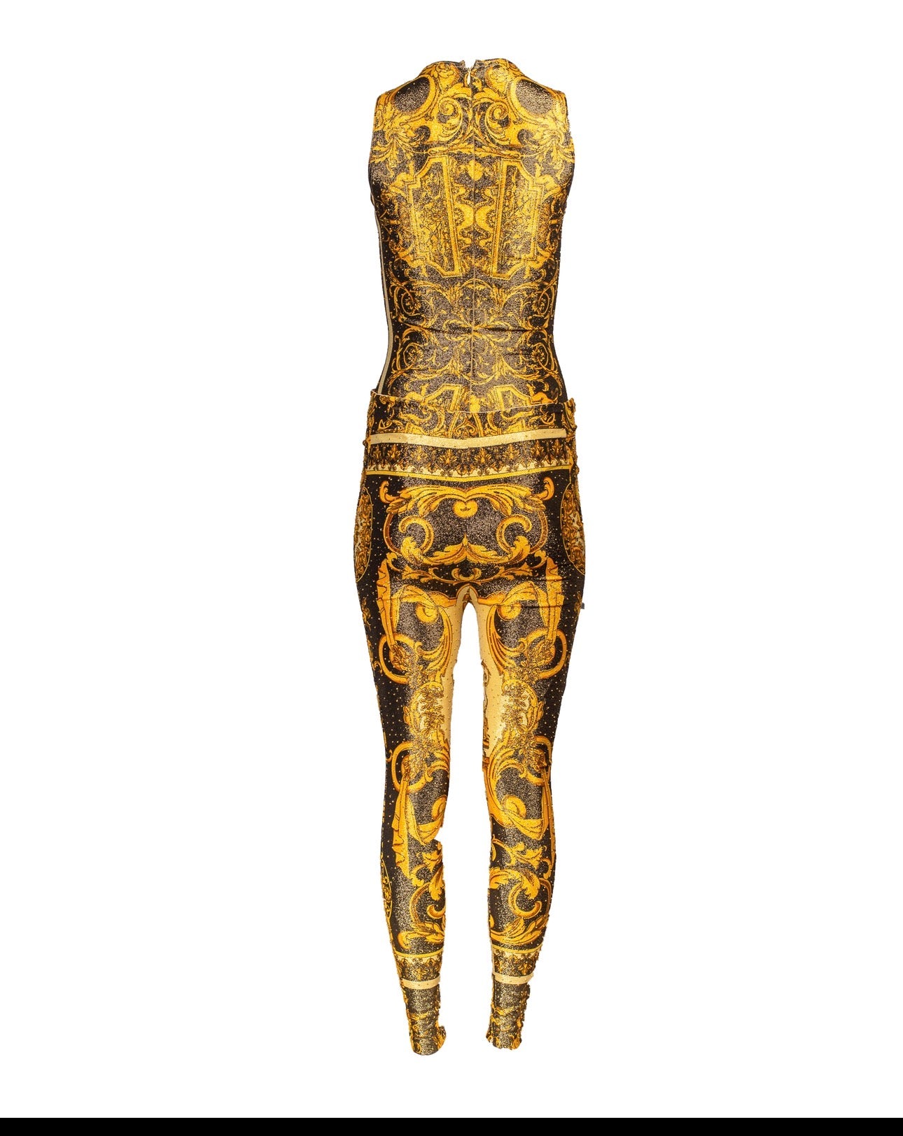 1992 Atelier Print Studded Bodysuit & Pants @JCCG