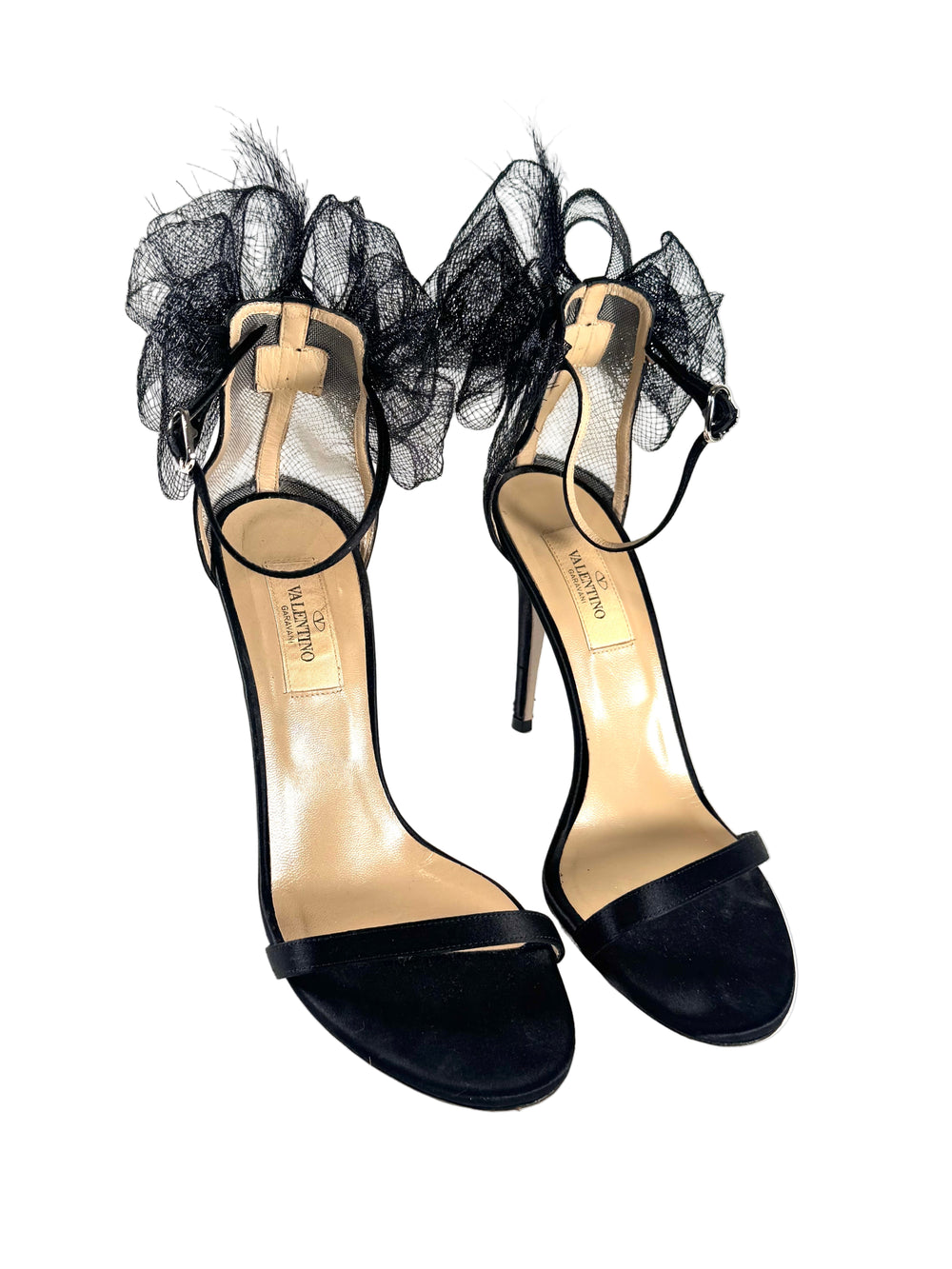 BLACK BOW HEELS @JKOVA